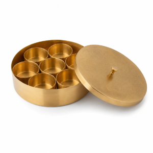 Brass masalabox  (Anjarapetty)